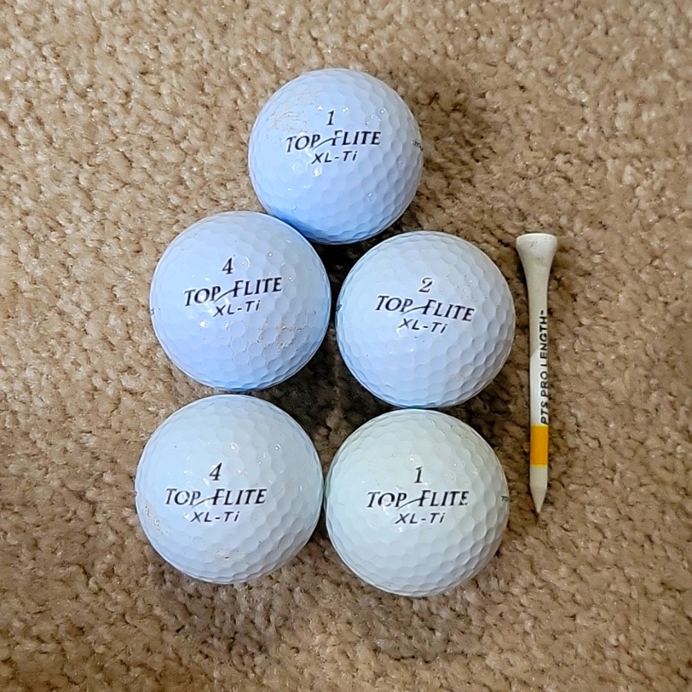FREE W Other  PURCHASE!Top Flite XL-TI Golf Balls